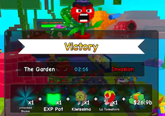 Biome plants vs brainrots